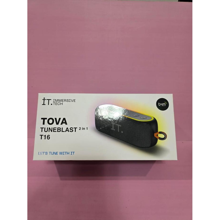 It Tova Tuneblast T16 Bluetooth Speaker 100% Tam