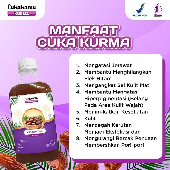 

Cukakamu Kurma - Cuka Kurma Alami With Mother - 3 Botol