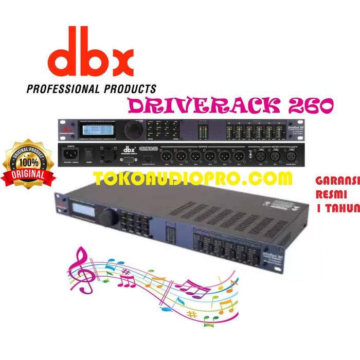 Dlms Dbx Driverack 260 Digital Speaker Management Dlms