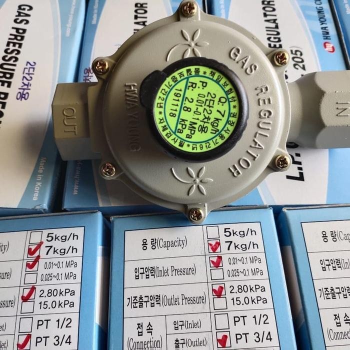 regulator hwayoung 7kg