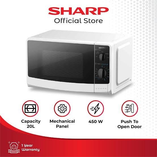 Microwave Sharp R-220MA-WH 20 Liter R220MA 20L 220MA