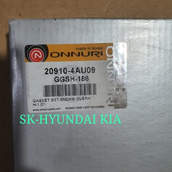 Unik Paking Packing Set Hyundai H1 Diesel Mesin A2