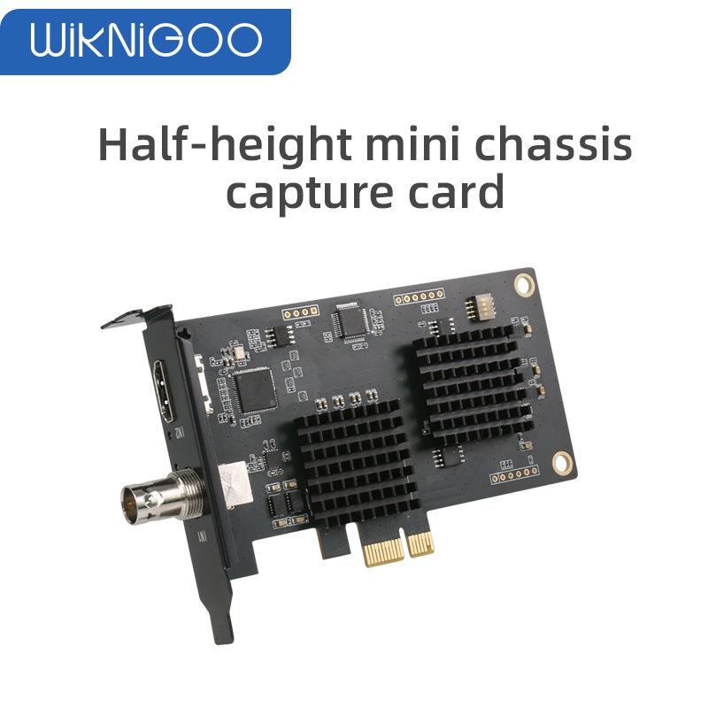 DOSD HDMI port PCIE Video Capture Card DVI port Half-height mini chassis capture card OBS HD Live Br