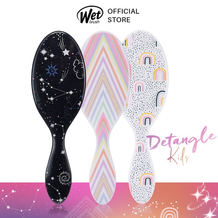 Wet Brush Kids Sisir Rambut Wet Brush Original Sisir Anti Kusut