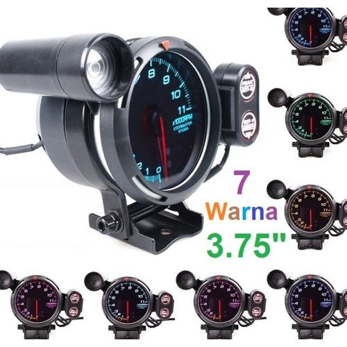 Amanah & Terpercaya Takometer Defi 7 Warna 375 Tachometer Rpm Defi Bf 7 Color Universal