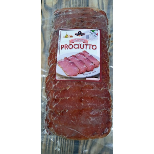 

PORK DOUBLE SMOKED PROCIUTTO SLICED 200 KODE 992