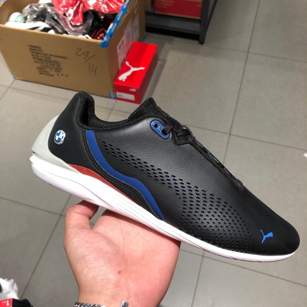Puma Sepatu Sneakers Kasual Bmw Mms Drift Cat Decima Black-Esta 307304 01