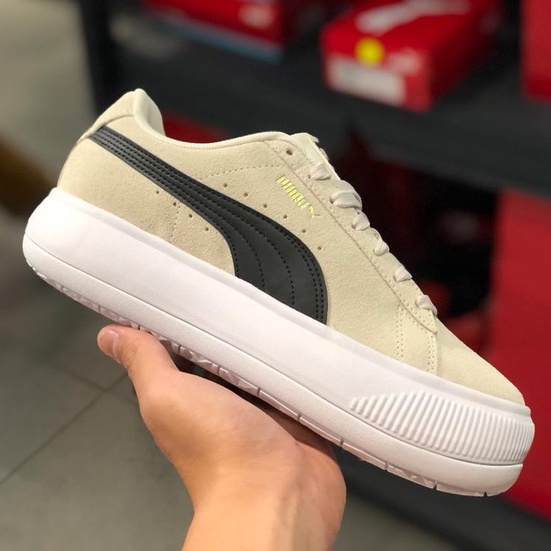 Puma Sepatu Sneakers Suede Mayu Marshmallow- White 380686 01