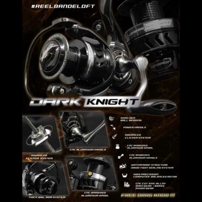REEL SPINNING DAIDO DARK KNIGHT KODE 449
