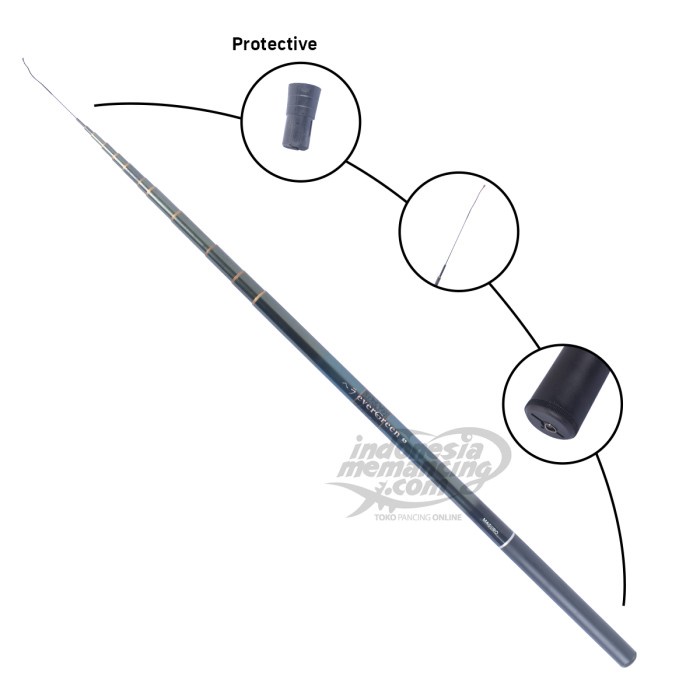 JORAN MAGURO EVERGREEN TEGEK CARBON TELESKOPIK 360 540 630 720 KODE 632