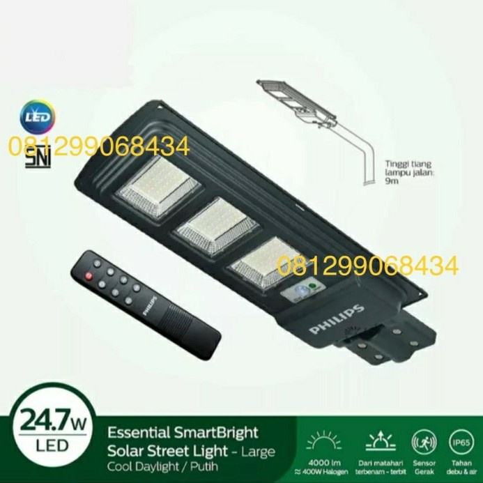 BRC010 led40 led20 led10 philips lampu PJU solar panel philips 24 watt
