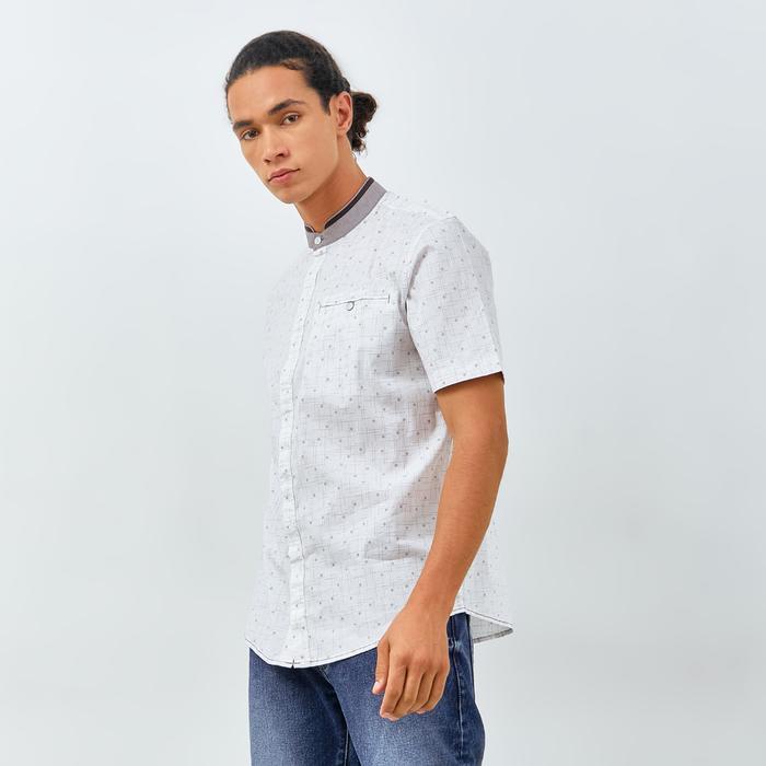 Product Laris Emba Denim - Aqaba Kemeja Koko Pria Lengan Pendek Polos Regular Baju Fit
