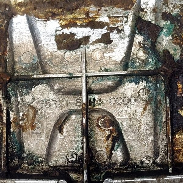 Emblem Logo H Bagasi Belakang Mobil Honda Civic Lx - Grand Civic 1988 Second