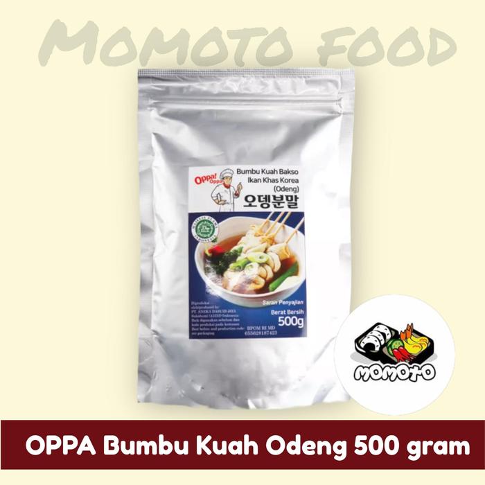 

terbaru !!! bumbu kuah odeng korea grosir oppa 500 gram halal ready