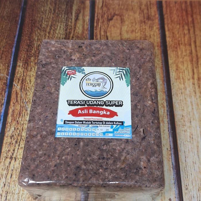 

terbaru !!! terasi bangka super 500gr terasi udang bumbu masak - saus instan terasi bangka asli