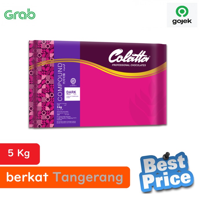 

COLATTA DARK COMPOUND DUS 5KG X 4PCS KODE 577