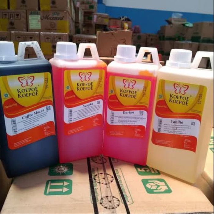 

PASTA PISANG AMBON , ALPUKAT , VANILA , NANGKA KOEPOE KOEPOE 1 LITER KODE 1148