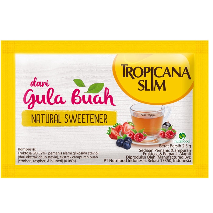 

terbaru !!! gimmick tropicana slim 5 sachet ready