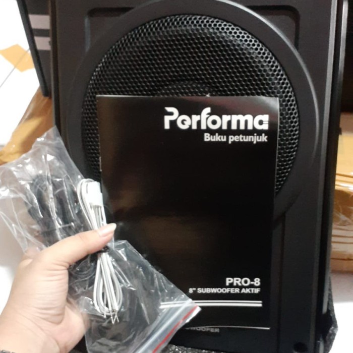 Subwoofer Kolong slim - Performa Pro 8 inch - Aktif