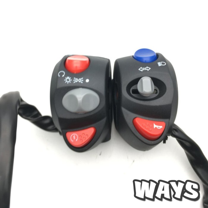 L057 Saklar Switch Lampu Domino Variasi Universal Motor Honda Yamaha S