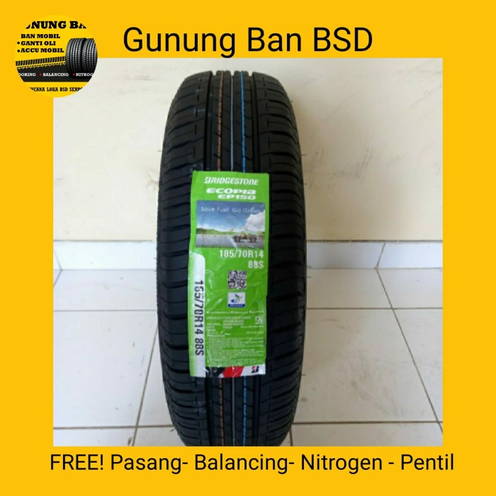 Ban Bridgestone Ecopia Ep150 185/70 R14