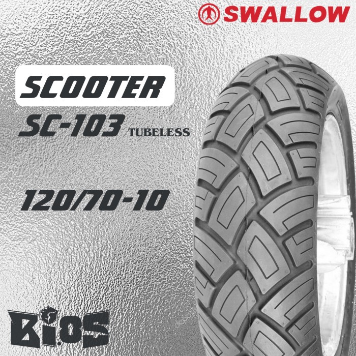 Swallow Sc-103 Ban Vespa Tubeless Ring 10 & 11