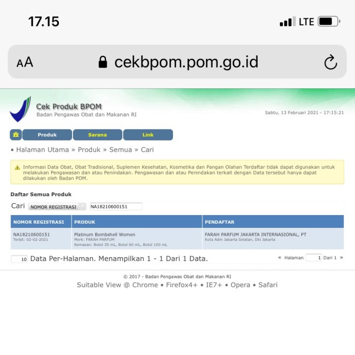 Farah Parfum Bombshell Women - Platinum - Parfum Wanita