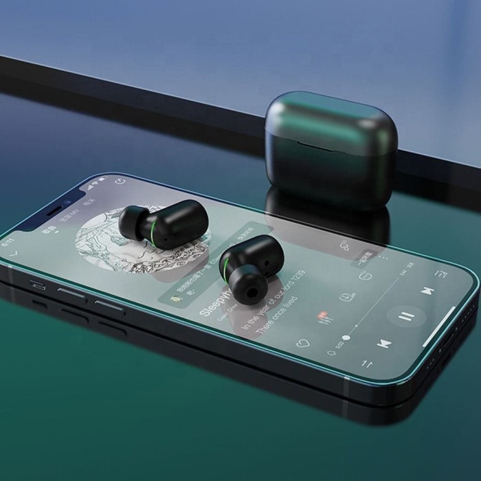 Soundtech S16 Tws Wireless Earphone Bluetooth 5.1 Touch - Black