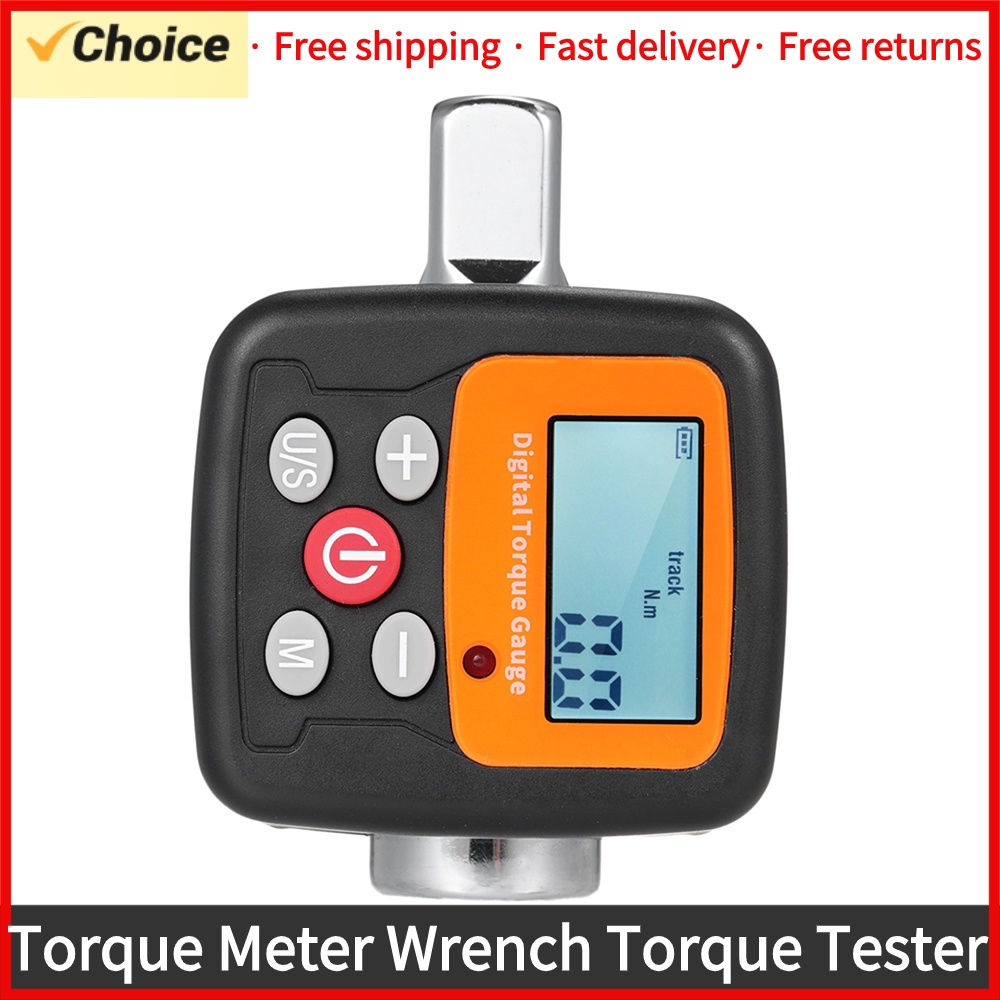 ALLEN Digital Torque Meter 6-340 N.m Wrench Torque Tester Electronic Torque Wrench Inspection Car Bi