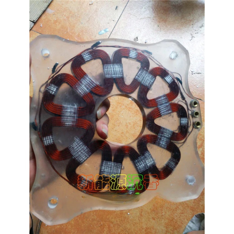 ALLEN Study on The Free Energy of DIY Disk Type Coreless Generator Coil, Air Core Coil, Wind Power G