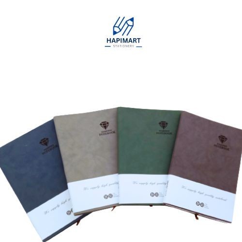 

Diamonds Notebook Buku Catatan Cover Kulit/Notpad Cover Kulit B5