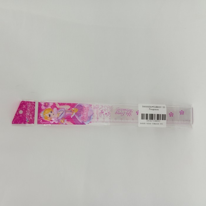 

Penggaris Lurus Yalong Princess 25CM/Garisan Princess 25CM