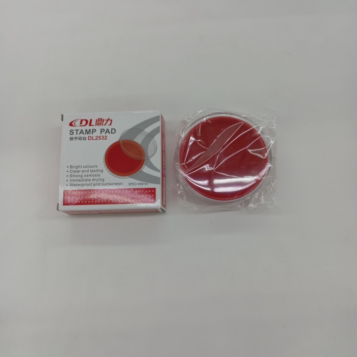 

Stamp Pad Warna Merah/Stempel Finger Print Cetak Cepat Kering