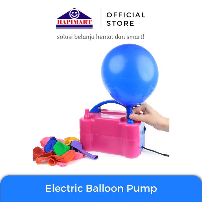 

Electric Balloon Pump/Pompa Balon Elektrik Portable 100-500 Balon/Jam