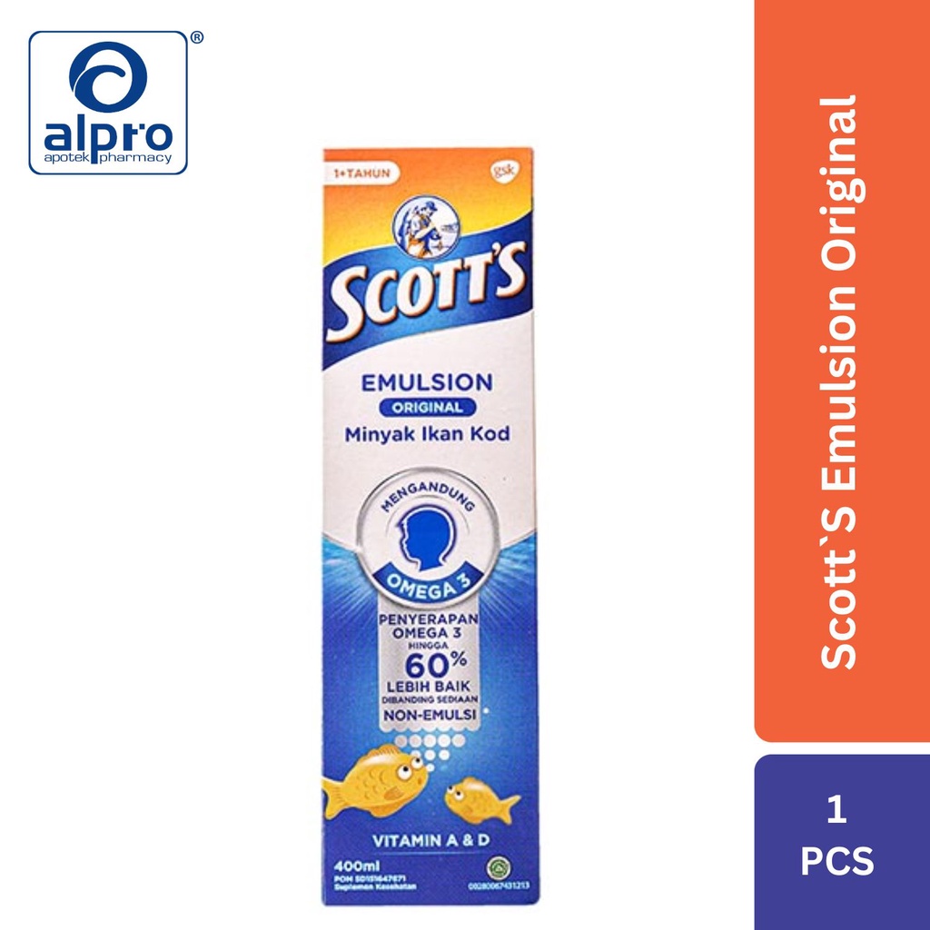 Scott'S Emulsion Original 400Ml
