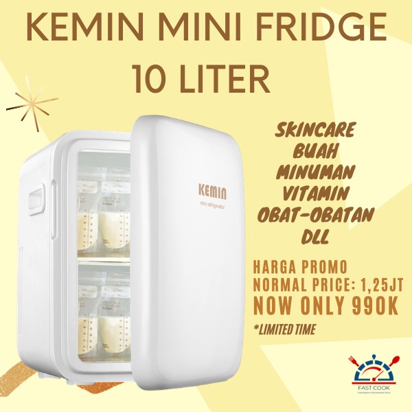 Terbaru Kulkas Mini Portable Mini Car Refrigerator Kulkas Kecil Kemin 10 Liter