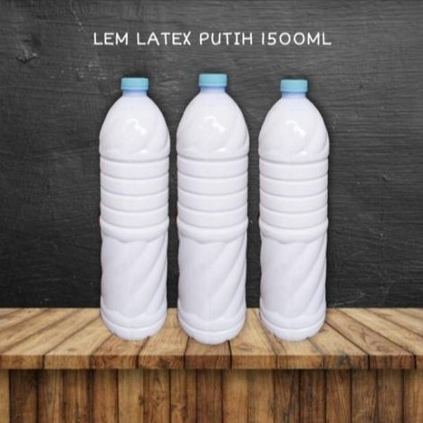 

LEM LATEX PUTIH CAIR BUSA SPON LEM KULIT 1.5L