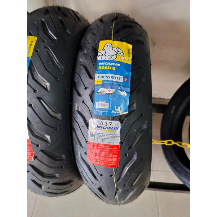 Ban Michelin Pilot Road 6 120 70 17 160 60 17 180 55 17 190 55 17 Original