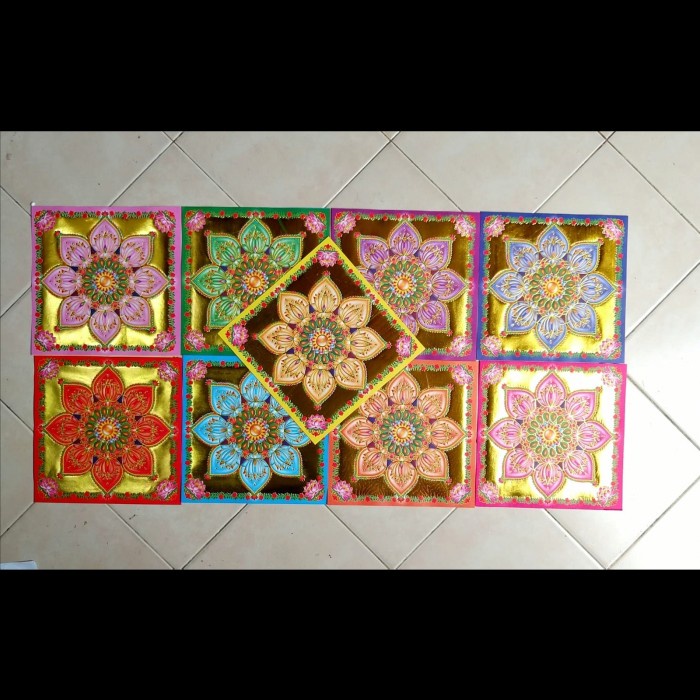 

kertas semabhyang 9 warna teratai crystal