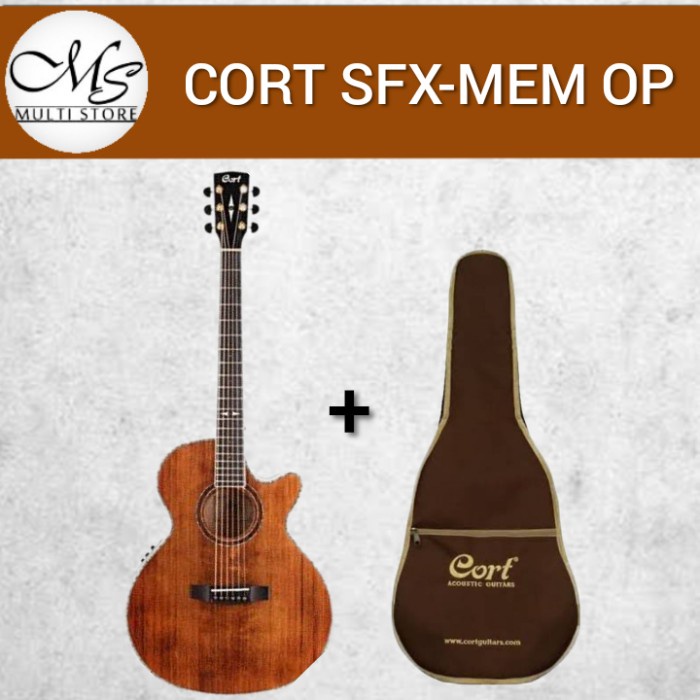 Gitar Akustik Elektrik - CORT SFX MEM - CORT SFX MEM OP - SFX-MEM-OP