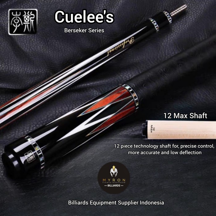 PROMO Stick Billiard Cuelee's Berseker Series LS-B05 ~ Cuelees Cue Berseker