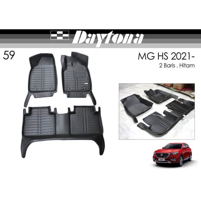 DAYTONA Karpet 5D Morris Garages MG HS 2020- FULL SET Kode 361