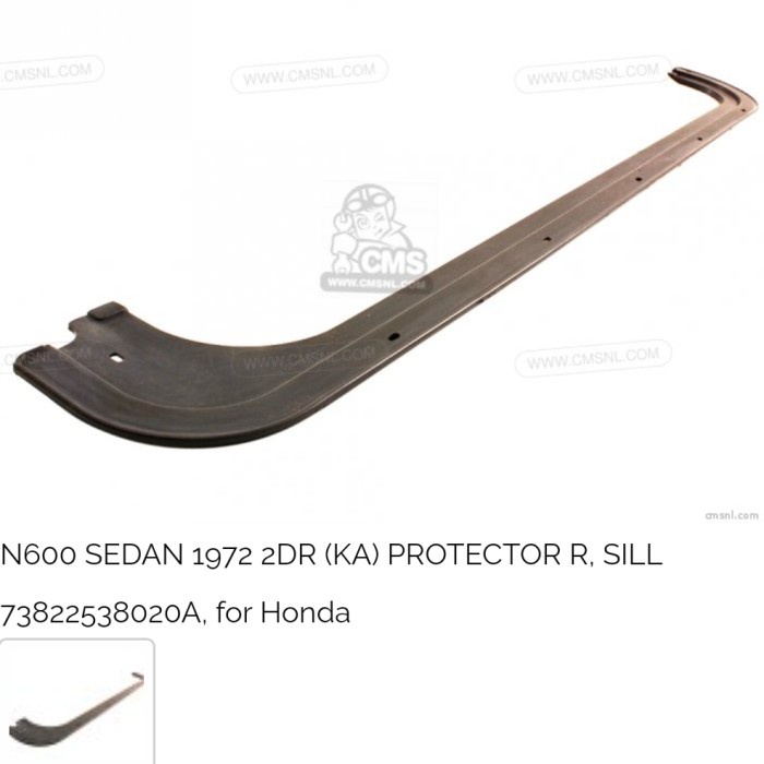 Protector / Cover Plastik Bawah Pintu Honda N-360 N360 Ln-360 Ln360