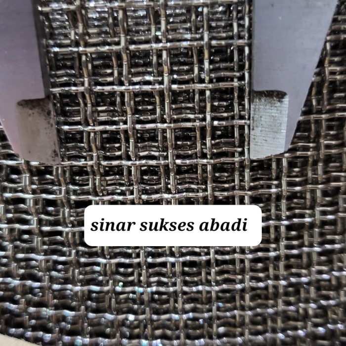 TERBARU wire mesh sus 304, mesh 5 x kawat 0.73 mm ( lubang 4.35 mm )