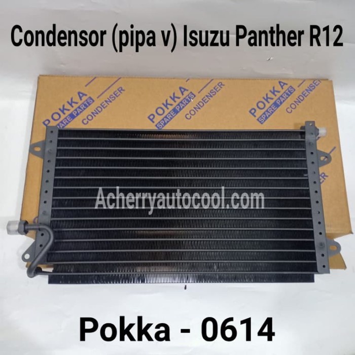 Condensor Kondensor Radiator Ac Mobil (Pipa V) Isuzu Panther R12