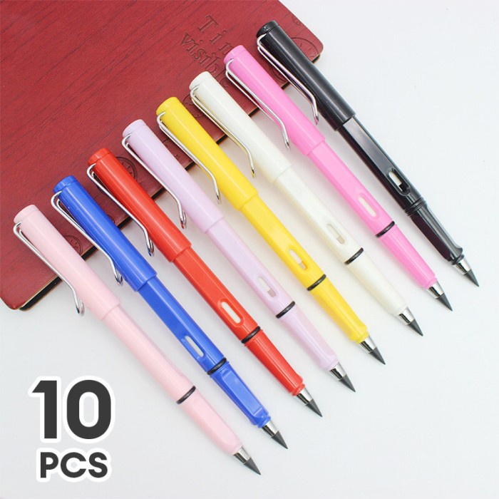 

SALE 6Y 3 Buah Pensil Gambar Sketsa HB pensil ajaib gratis tinta Perlengkapan Sekolah COD