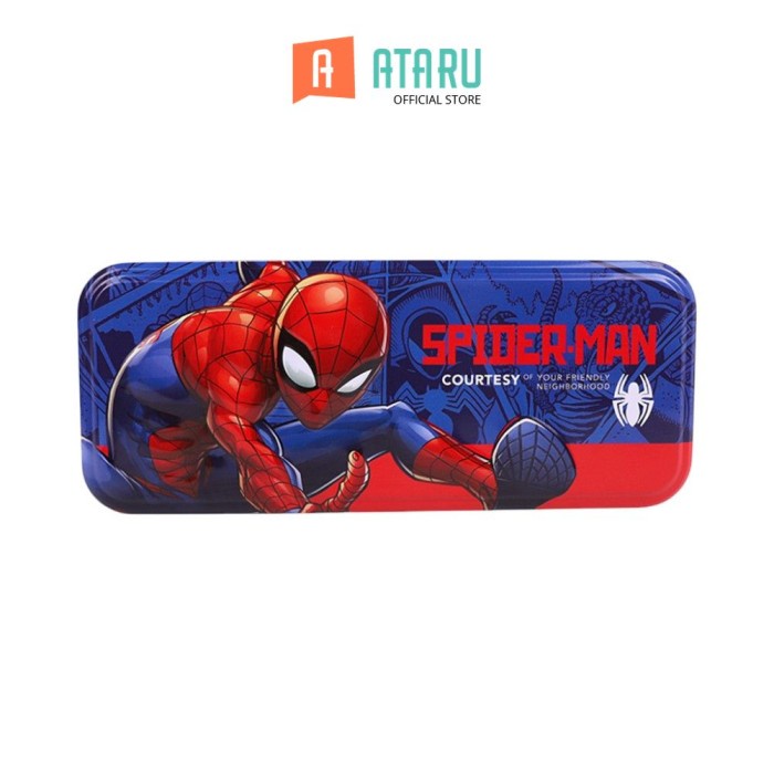 

EKSLUSIF Ataru Tempat Pensil Spiderman - Biru Kotak Pensil Pulpen Pencil Case Tempat Alat Tulis