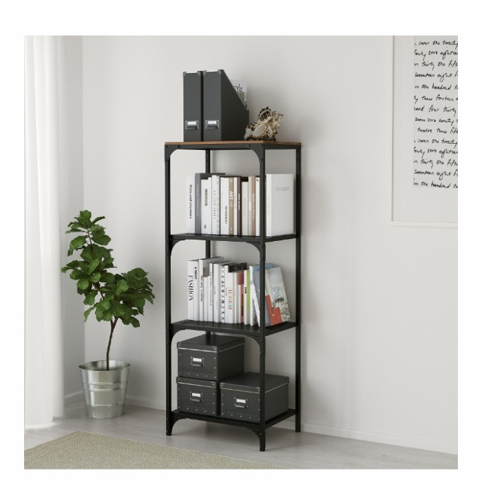 

Inspirasi Rak Furniture Interior Seri Klasik Kayu Besi 51X136Cm_Hitam