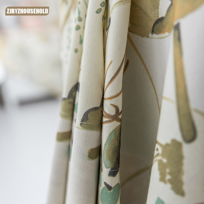 

Simple And Modern Style Curtains For Living Room And Kamjay