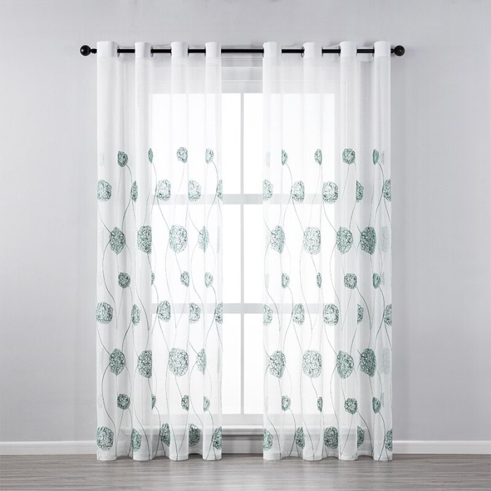 

Bileehome Curtains For Living Room Window Treatments Tulles Kamjay